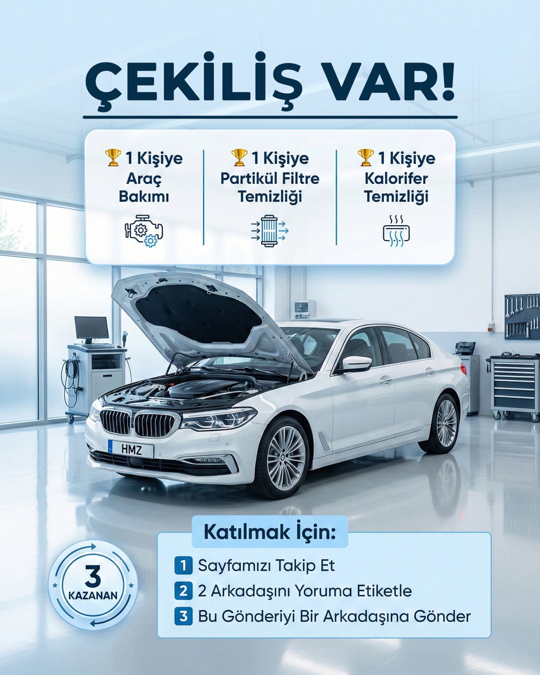 HMZ Bosch - Post Tasarımı • Çekiliş