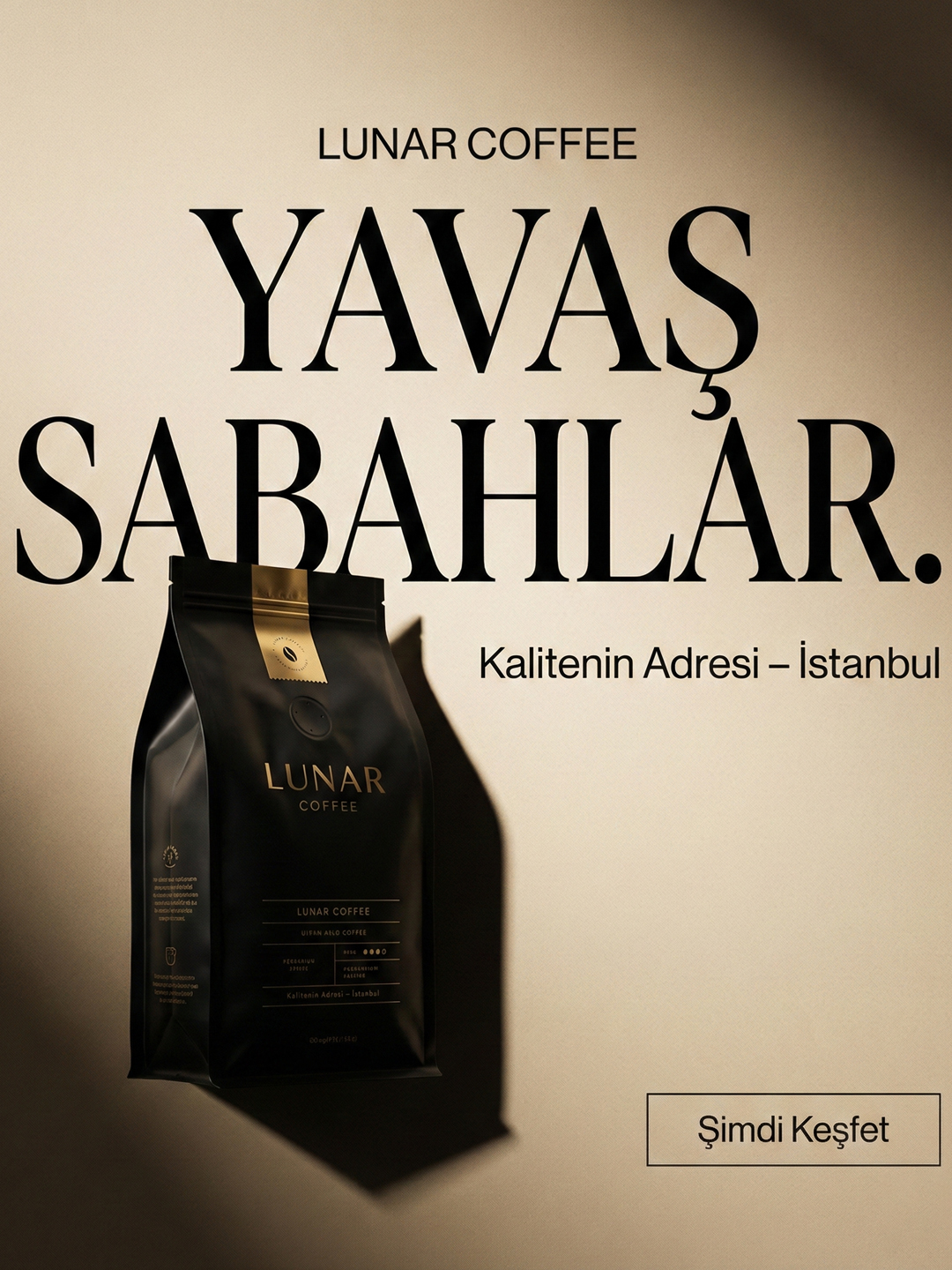 Lunar Coffee - Post Tasarımı • Marka Dili